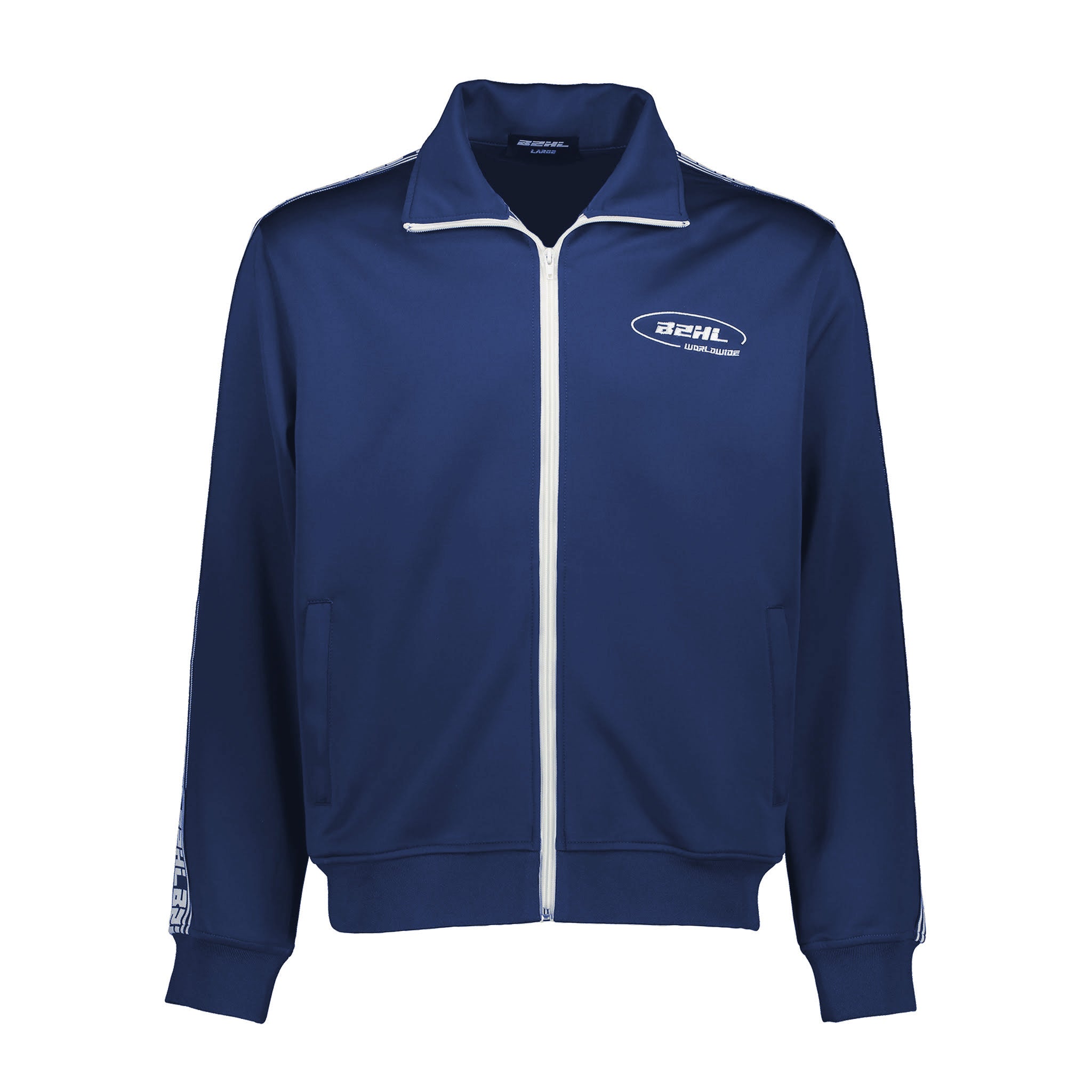 B2HL TRACK JACKET - MIDNIGHT BLUE – B2HL WORLD